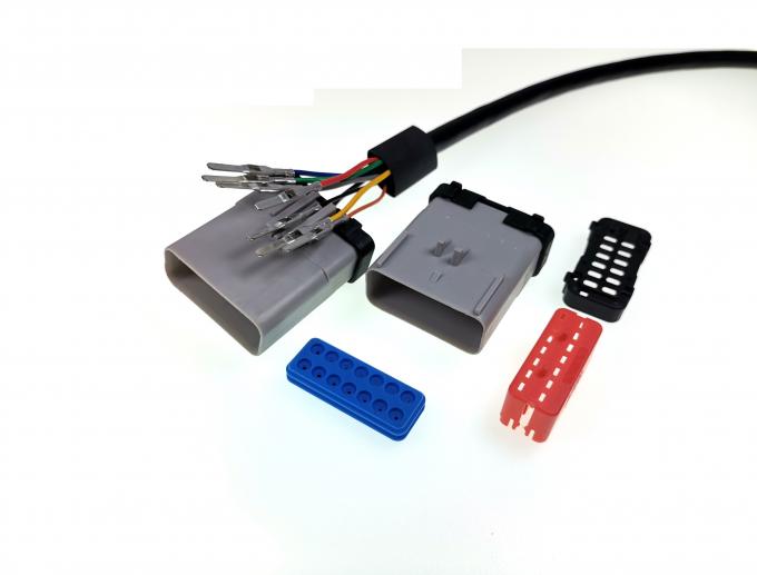 Elektrischer Kabelbaum der Kabel der Verbindungsstücke 14pin Spitze 2.8mm FCI 54201400 für Customoizd