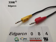 Iatf16949 Datenkommunikationskabel, rechtwinklig 8p / 8c Cat5 Ethernet Kabel