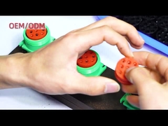 Rotes Automobilkabel des Kabelstrang-J1939 9 Pin Deutsch To Obd 2 für LKW