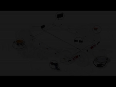 Schnell-Klick-In Overmold-Anschluss für Einzeichenlicht mit optimiertem Kabelspecificat