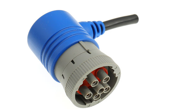 Dutsch imprägniern 4 Position Dt04-4p über geformtem unsymmetrischem Kabel