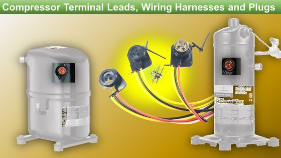 DC-Wechselstrom-Kabel, das elektronisches Geschirr geformte Kompressor-Stecker-Sitz-Fördermaschinen-Klimaanlage verdrahtet