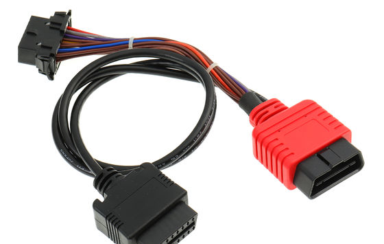 Roter Kabelbaum des Kabelbaum-24awg mit Soem-/ODM-Services für Auto