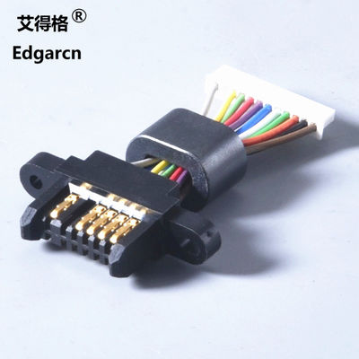100mm Länge Flach Idc Stecker Kabel Iatf16949 Für Pcb Leiterplatte