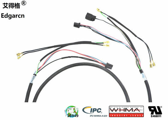 Elektrischer Rückspiegel-Automobilkabelbaum mit Tyco 4 Pin 040 Multilock-Stecker