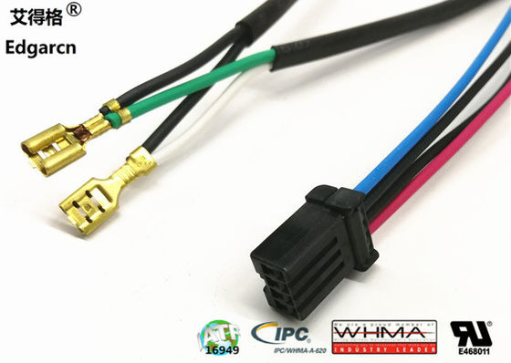 Elektrischer Rückspiegel-Automobilkabelbaum mit Tyco 4 Pin 040 Multilock-Stecker
