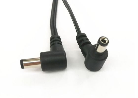 Rechtwinkliger industrieller Kabelbaum DC-Stromkabel Cat5e Utp 26awg / 4p Gy-Jacke