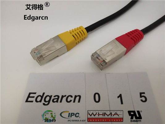 Datenkommunikation benutzerdefinierte Draht Baugruppen Rj45 Plug kundenspezifische Länge