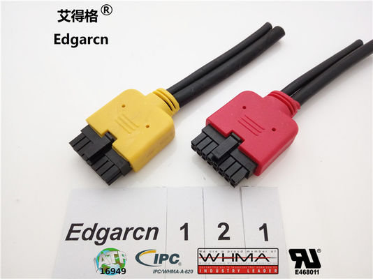 Durable Custom Wire Assemblies Ul2464 Molex Micro-Fit Umspritzte Ausführung