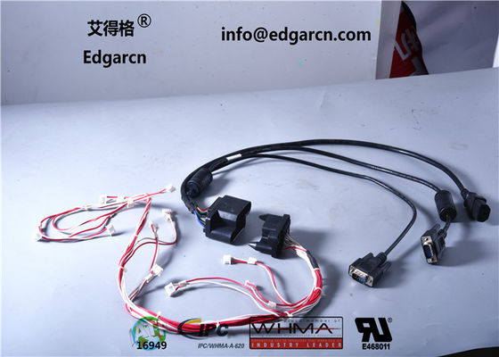 Gaming Kabel Kabelbaum Länge 100mm - 200mm Ul eingetragen in schwarzer Farbe