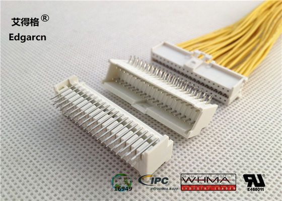 Buchsengehäuse 2mm Pitch Connector Zweireihige weiße Farbe mit 38 Pin
