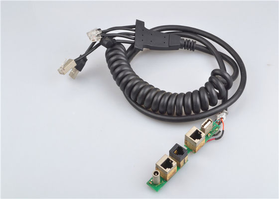 2 Ohr-Datenübertragungskabel, Usb 2.0 A Typ Female Kunststoff-Spritzguss