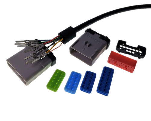 Instrumentenbrett-und Cockpit-Verbindungsstücke FCI-Spitzen-2.8mm Kabel-elektrischen Kabelbaum für Customoizd