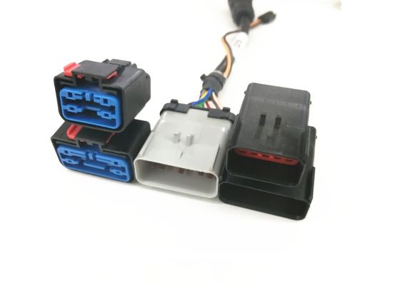 Verbindungsstücke 14pin FCI 54201400 Spitzen-2.8mm Kabel-elektrischen Kabelbaum für Customoizd