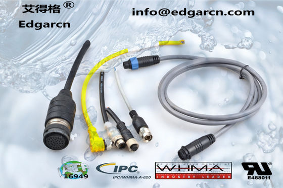 Kabel-Länge des Sensor-M12 fertigte Anwendung für Daten-Kabel besonders an