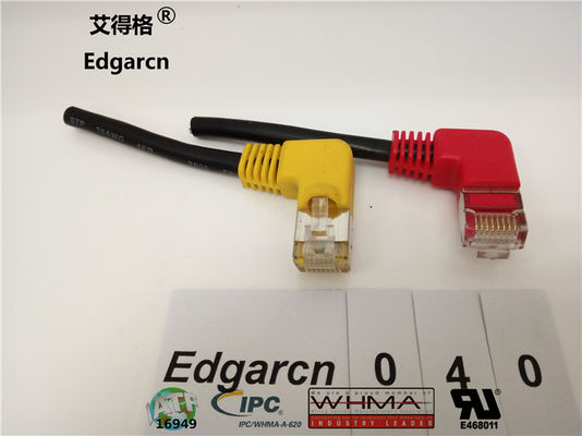 500mm Datenkommunikations-Kabel, 8p / 8c Cat5 Netzwerkkabel mit rechtem Winkel